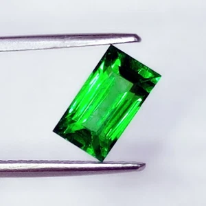 Piedras preciosas sueltas de 4,22 quilates granate tsavorita verde natural certificado AAA+ gema de calidad - Imagen 1 de 8