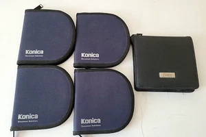 Lot De 5 Pochettes De Rangement CD/DVD - Konica/Fiery - Imagen 1 de 3
