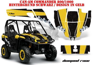KIT GRÁFICO DE DECORACIÓN DE CARRERAS AMR UTV CAN-AM COMMANDER, MAVERICK DIAMOND RACE B - Imagen 1 de 12
