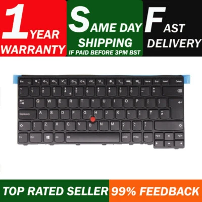 Laptop Keyboard For Lenovo T440 T450 T440P T440s T431 E431 L440 with Backlit  - Image 1 of 4