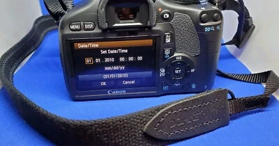 Canon Rebel 2ti, 55-250mm & 18-55mm Telescope Lense, 58mm Filter, Hood & Bag  - Image 1 of 4