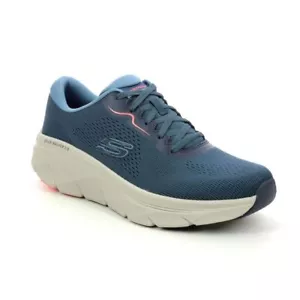 Scarpe uomo Skechers Navy vestibilità ampia Walker delux memory foam 2 raffreddate ad aria 232714 - Foto 1 di 10
