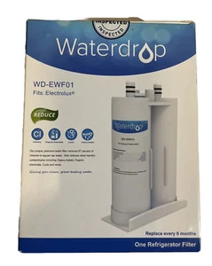 Waterdrop WD-EWF01 Refrigerator Water Filter Fits Electrolux Frigidaire - Picture 1 of 5