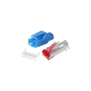Hirose TM21 Cat 6 Plug Set, Blue, VPE PACK OF 10 - Bild 1 von 1