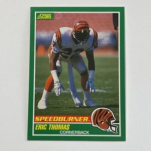 1989 Score Football Eric Thomas Cincinnati Bengals Speedburner Karte #316 - Bild 1 von 2