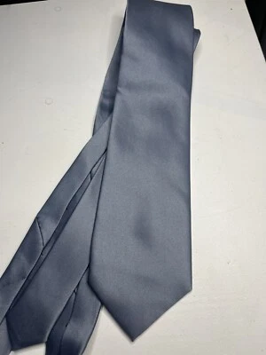 "Corbata Umo Lorenzo azul poliéster 61""x3""" Foto 1 de 3