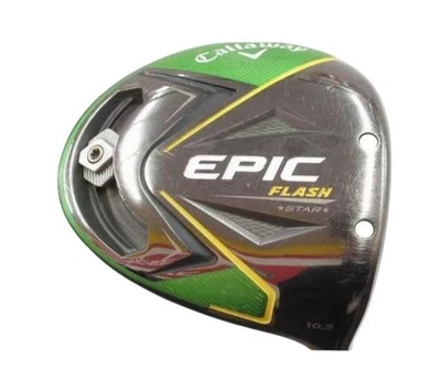 Callaway EPIC FLASH STAR 10.5 Driver Head Only RH Right Jailbreak Titanium - Image 1 of 4