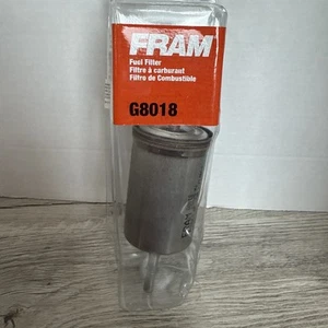 Fram G8018 In Line Fuel Filter Stainless Steel USA Made New Sealed - Picture 1 of 8
