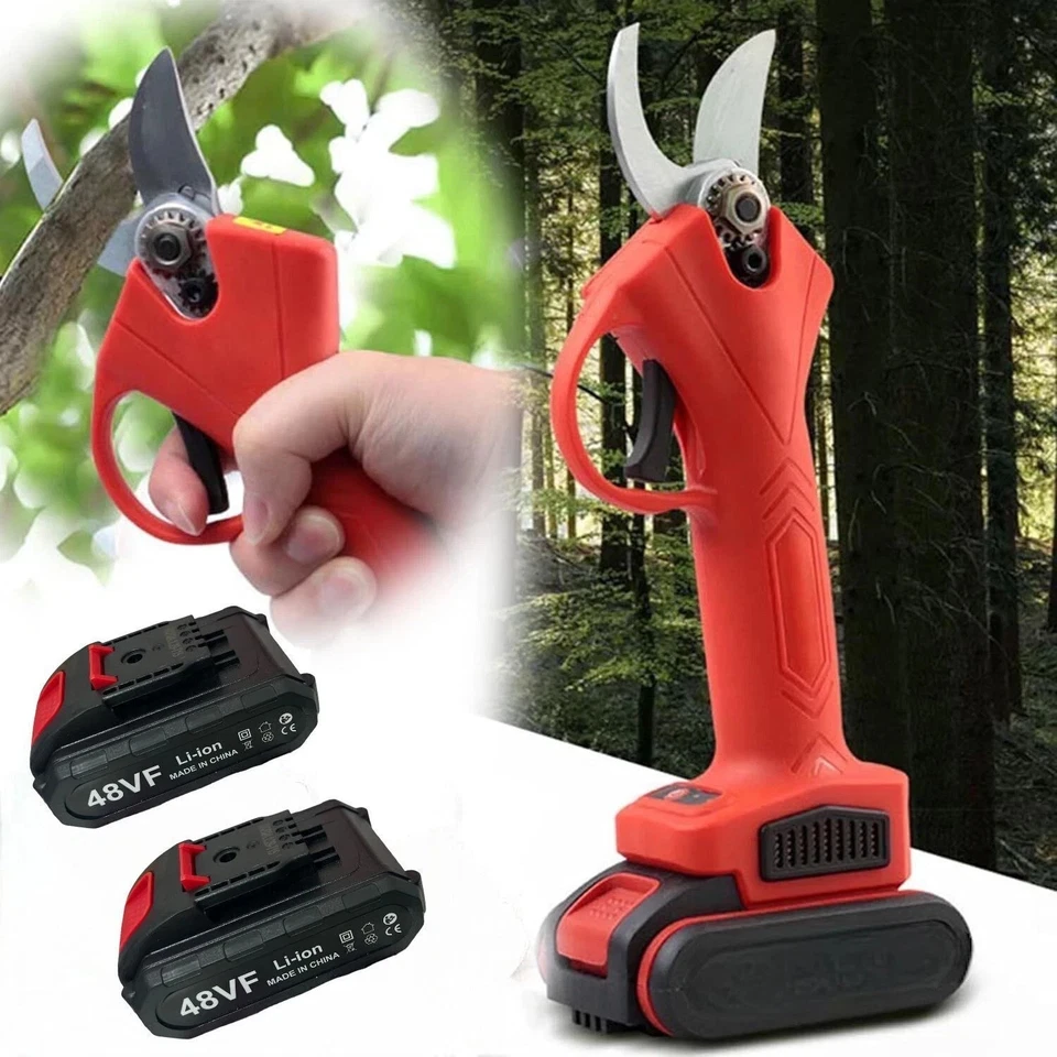 FORBICE DA Potatura A BATTERIA CESOIA 48V 2.5Ah APERTUR42mm 2 BATTERIE + VALIGIA - Immagine 1 di 1