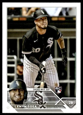 2023 Topps Lenyn Sosa Rookie Chicago White Sox #140 - Image 1 of 2