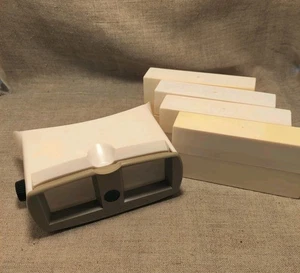 Vintage Stereodiaskop STEREOSCOPE-3 Stereoscope Ussr + Stereo Slide - Bild 1 von 8