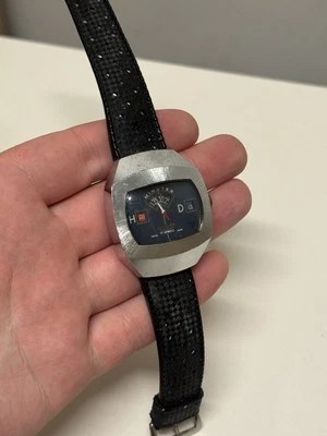 36mm Running Vintage Sicura Jump Hour Breitling Tropic Watch TO RESTORE SERVICE - Image 1 of 4