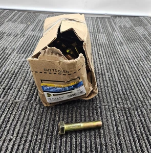 (QTY 62) Hillman 661889 10 Lb 1/2-in-13 X 2-1/2-in Yellow Zinc Standard Hex Bolt - Picture 1 of 7