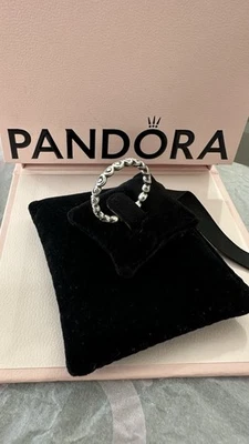 PANDORA Anello Argento S925 ALE misura 60 (19 mm) fuori produzione - Immagine 1 di 3