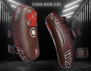 Warrior Curved Muay Thai Pads Standard Pair MMA Kickboxing Martial Arts - Picture 1 of 6