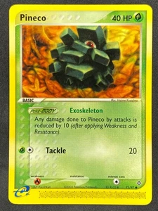 Pokémon Pineco 71/97 DR EX Dragon casi nuevo - Imagen 1 de 2