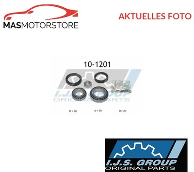 RADLAGERSATZ RADLAGER SATZ VORNE IJS GROUP 10-1201 P NEU OE QUALITÄT - Bild 1 von 4
