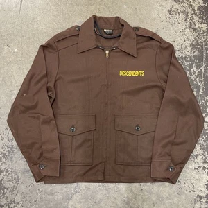 VTG 1980’s Descendants Tour Work Jacket Punk Brown Original 40 R Unitog RARE - Picture 1 of 4