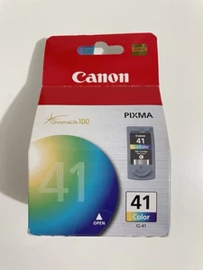 Genuine Canon OEM CL-41 Tri-Color Ink Cartridge Pixma - New & Sealed - Picture 1 of 5