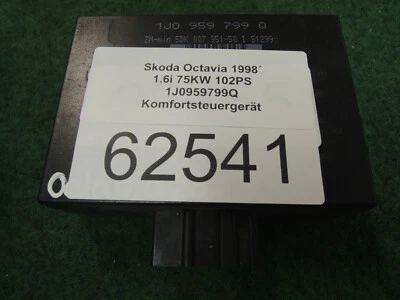 Centralina comfort Skoda Octavia I (1U2) 1.6I 75KW 102CV anno 1998 1J0959799Q - Immagine 1 di 4
