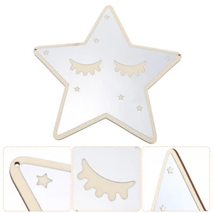 Estrellas Pared Espejo 3d Estrella Pared Colgar Ornamento Dormitorio Pared Pegatina - Imagen 1 de 12