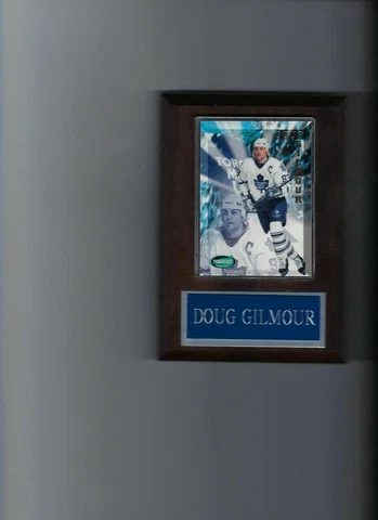 DOUG GILMOUR PLAQUE TORONTO MAPLE LEAFS HOCKEY NHL   C Cover
