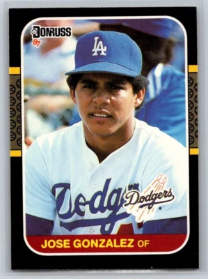 1987 Donruss Jose Gonzalez #525 - Image 1 of 2