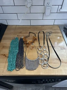 Lote de 6 piezas de collar de joyería de moda - Imagen 1 de 5