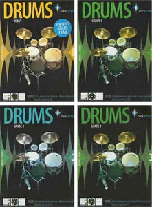 Lot of 4 RockSchool Drum Instruction Books/CDs [Rock School] - Picture 1 of 1