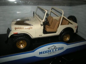 1:18 ModelCar Group Jeep CJ-7 Light Ivory/Marfil en embalaje original - Imagen 1 de 1