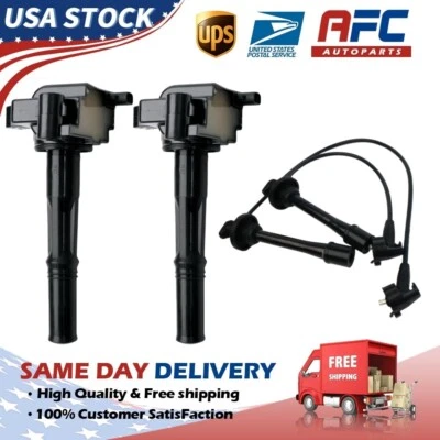 WIRE+Ignition Coils Replacement for 1995-99 Toyota Tercel Paseo 1.5L UF170 - Image 1 of 4
