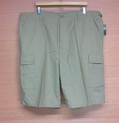 Pantalones Cortos Rothco Caqui Táctico BDU Ripstop Combat Carga Adulto Talla XXL Foto 1 de 4