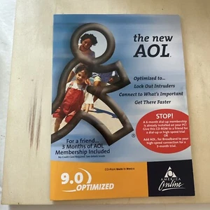 AOL American Online 9.oh Optim CD-ROM Neu - Bild 1 von 4
