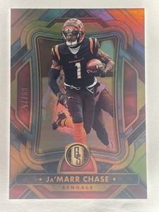 2023 PANINI  GOLD STANDARD FOOTBALL  #22 JA'MARR CHASE  PLATINUM  69/75 NICE