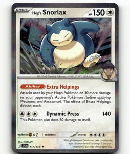 Hop's Snorlax Pokemon • Holo Rare • 117/159 Journey Together - Bild 1 von 1