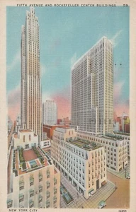 NEW YORK CITY, FIFTH AVENUE, United States - Vintage POSTCARD - Foto 1 di 2