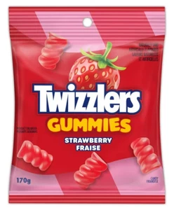 Twizzlers Gummies Strawberry, Gummy Candy, 170g - Picture 1 of 3