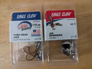 Eagle Claw Jig Spinner Größe 3 & 1/16 Oz Röhrenkopf - Bild 1 von 2