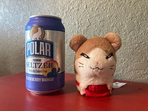 2002 Hasbro Hamtaro Howdy Ham-Ham Mini Plush Doll, 4 inch, Hamster Anime Kawaii - Picture 1 of 13