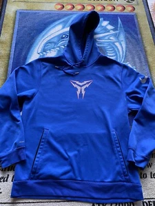 Vintage Y2K Nike Kobe Bryant Mamba Mentality Pullover Felpa con Cappuccio Blu Uomo L Lakers - Foto 1 di 6