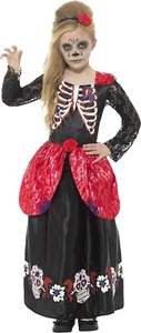 Smiffys 45188M Deluxe Day of The Dead Girl Costume Medium - Picture 1 of 3