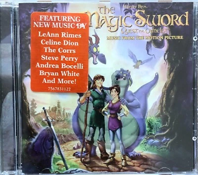 The Magic Sword - Quest For Camelot - Various. CD Soundtrack - Celine Dion - B6 - Image 1 of 3