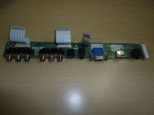 PHILIPS MAIN A/V INPUT BOARD 313918880971 FOR MODEL 26PF9966/37 = 313918880961 - Picture 1 of 1