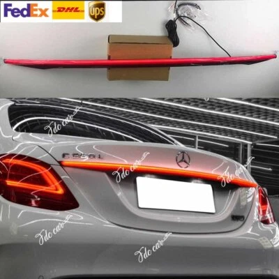 Luz Trasera Mercedes w205 Para Benz Clase C C300 C250 C63S Lámpara Puerta Trasera Borde LED Foto 1 de 4