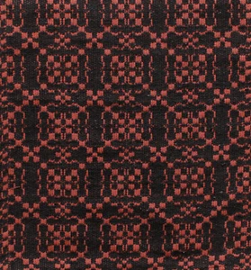 Oakford Glen BLACK PUMPKIN Table Topper -- 34" x 34"  Farmhouse Primitive - Picture 1 of 2