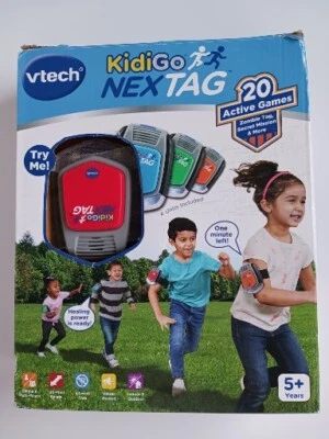 Juego de etiquetas VTech KidiGo Nex - Juego de juguetes interactivos para actividades al aire libre para niños Foto 1 de 4