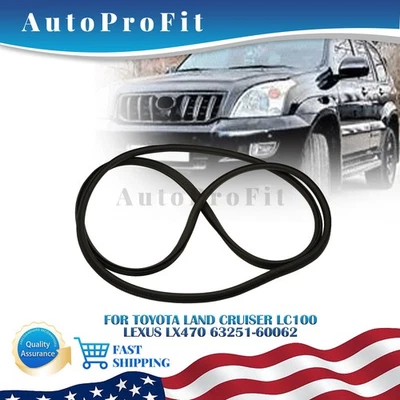 Weatherstrip Sliding Roof For Toyota Land Cruiser LC100 Lexus LX470 63251-60062 - Image 1 of 4