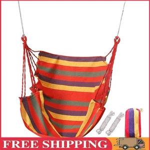 Silla de hamaca de residencia multifuncional Boho Swing silla para patio trasero dormitorio - Imagen 1 de 9