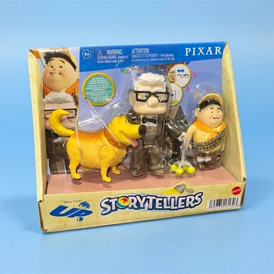2022 MATTEL Disney Pixar STORYTELLERS UP 3-FIGURE SET – Carl Russell Dug – NEW!! - Image 1 of 4