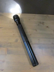 Vintage Mag-Lite BLACK 5 D Cell Aluminum Adjustable Beam 17" Flashlight - Picture 1 of 9
